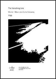 The Vanishing Line TTBB choral sheet music cover Thumbnail
